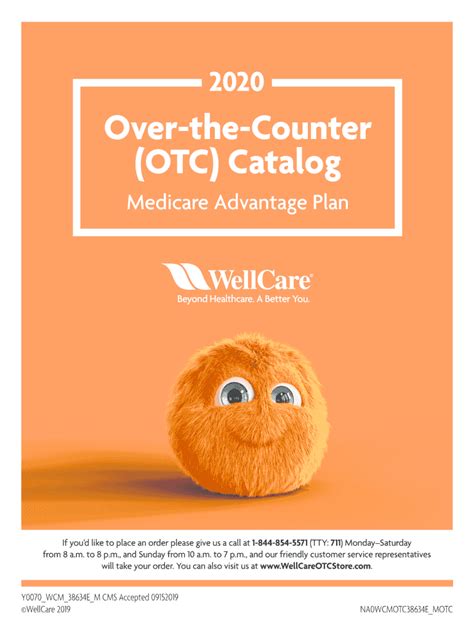 Once your order is processed, your items will ship and should arrive in 10–14 days. . Wellcare otc catalog
